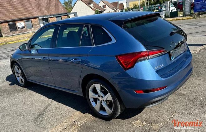 Skoda Scala 1.5 TSI 150 STYLE DSG BVA TOIT PANO 1124 Bleu de 2021
