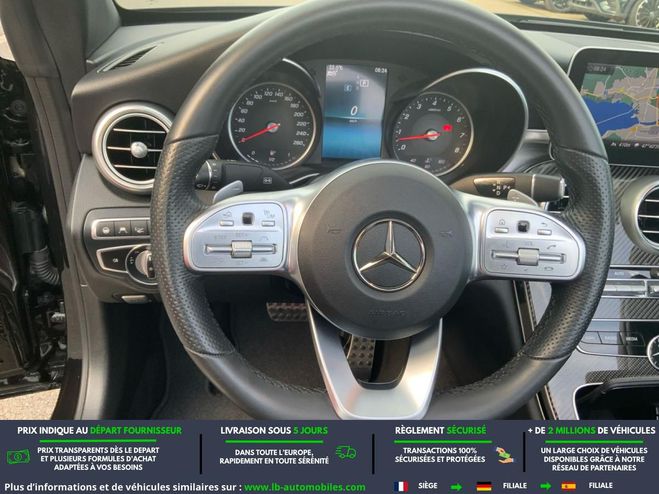 Mercedes Classe C 333ch BVA AMG Noir M�tallique de 2019