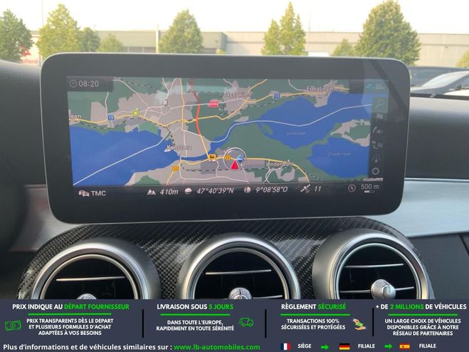 Mercedes Classe C 333ch BVA AMG Noir M�tallique de 2019