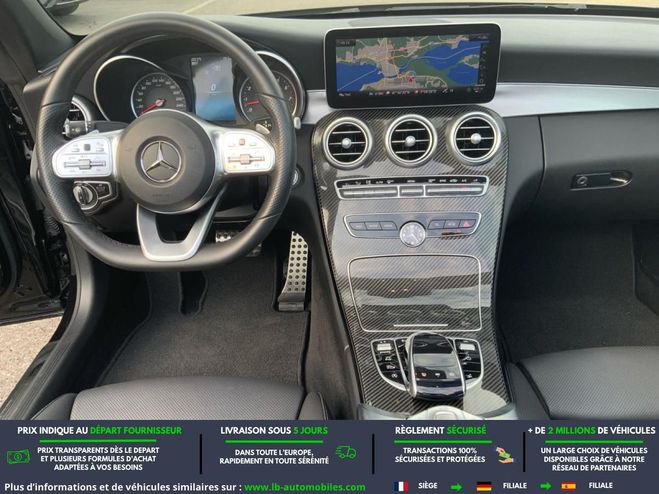 Mercedes Classe C 333ch BVA AMG Noir M�tallique de 2019