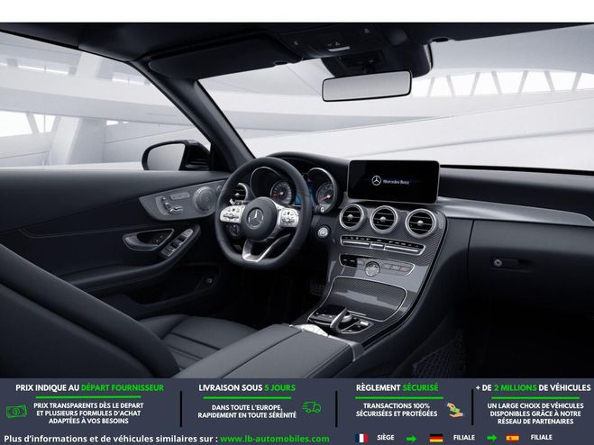 Mercedes Classe C 333ch BVA AMG Noir M�tallique de 2019