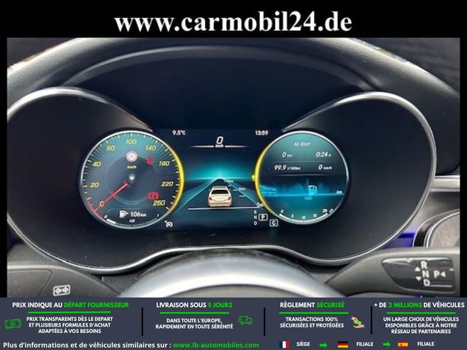 Mercedes Classe C 333ch BVA Noir M�tallique de 2021
