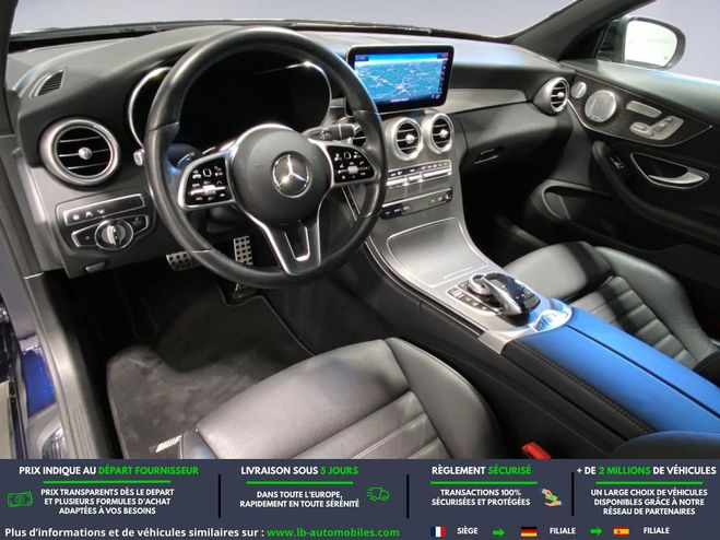 Mercedes Classe C C400 AMG 333ch BVA Bleu M�tallique de 2021