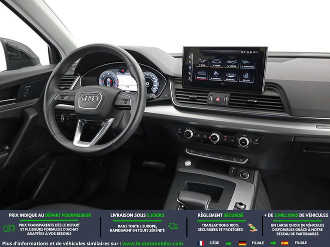 Audi Q5 204ch BVA Sportback 40 TDI Noir de 2023