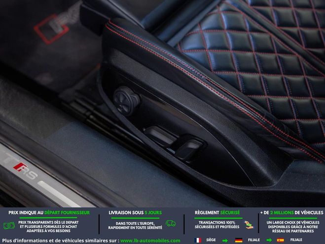 Audi TT RS 400ch BVA 2.5 TFSI Quattro Noir M�tallique de 2016