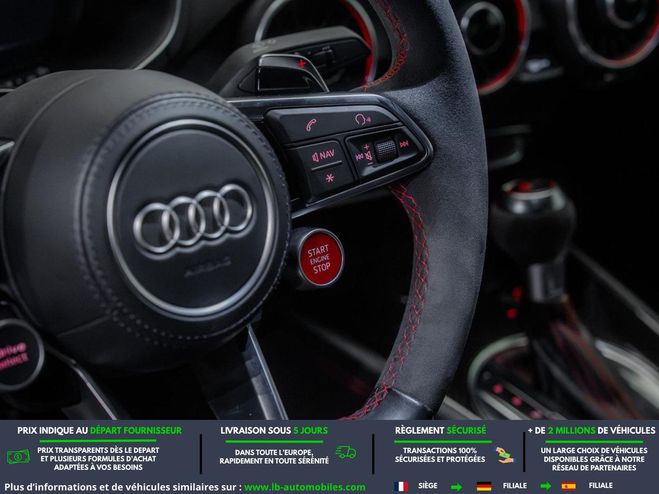 Audi TT RS 400ch BVA 2.5 TFSI Quattro Noir M�tallique de 2016