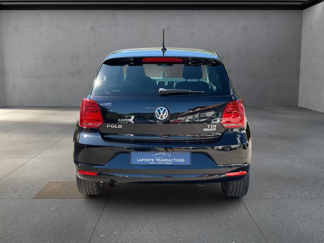 Volkswagen Polo 1.4 TDI 90CH BLUEMOTION TECHNOLOGY LOUNG NOIR de 2015