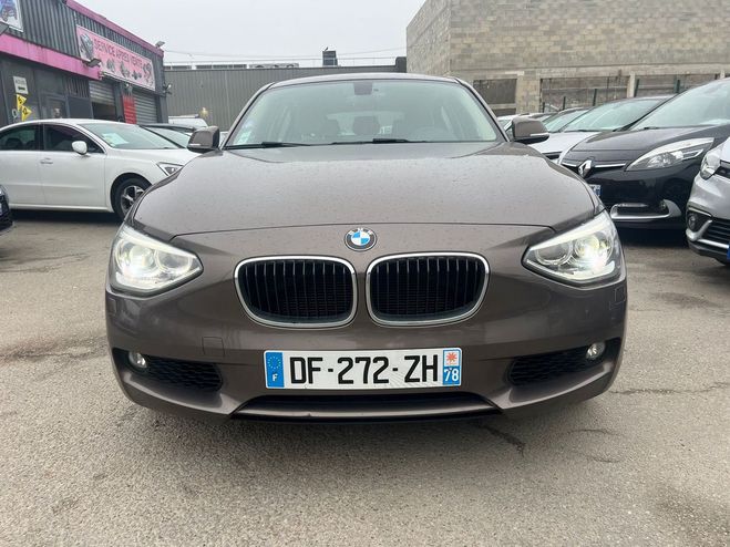 BMW Serie 1 (F20) 118I LOUNGE BVA8  5P BOITE AUTO  Marron de 2014