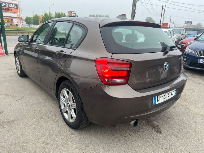 BMW Serie 1 (F20) 118I LOUNGE BVA8  5P BOITE AUTO  Marron de 2014