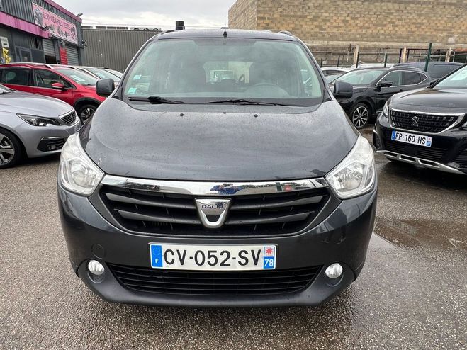 Dacia Lodgy 1.2 TCE 115 PRESTIGE 7PL 5 SIEGES TRES B Gris anthracite de 2013