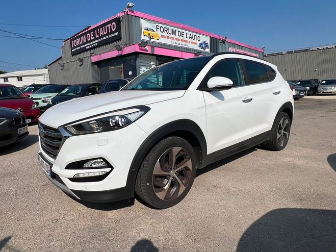 Hyundai Tucson III 1.6 T-GDI 177 4X4 EXECUTIVE DCT-7 BO Blanc de 2016