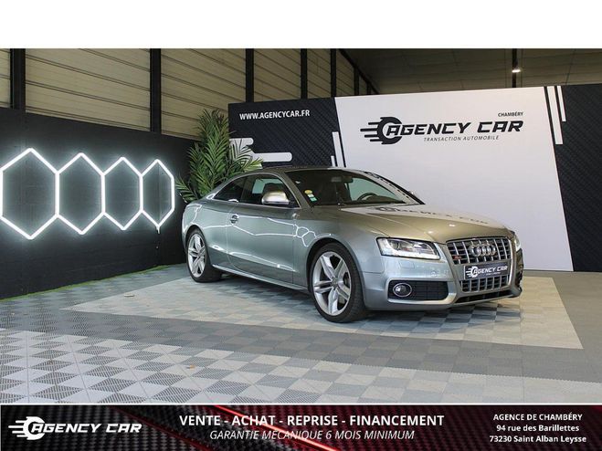 Audi S5 Quattro 4.2 V8 - 354 - pas de malus/rada GRIS CLAIR de 2007