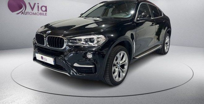 BMW X6 (F16) XDRIVE 30DA 258CH LOUNGE PLUS Noir de 2015