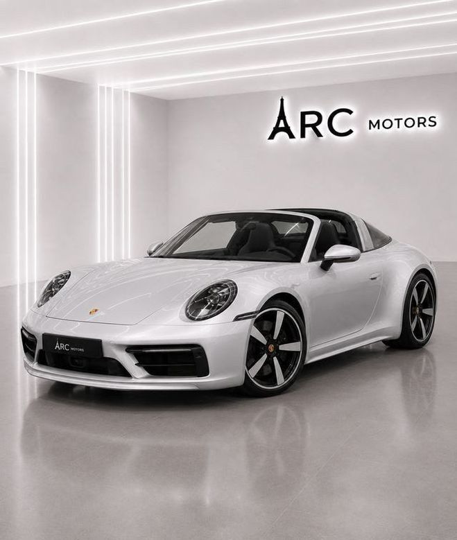 Porsche 911 992 TARGA 450 PDK SportDesign Lift Malus Gris de 2020