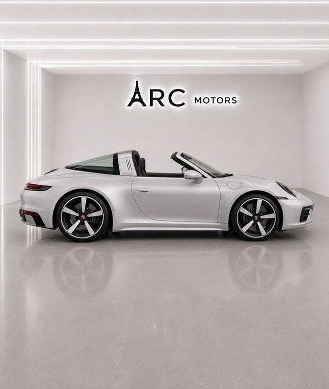 Porsche 911 992 TARGA 450 PDK SportDesign Lift Malus Gris de 2020