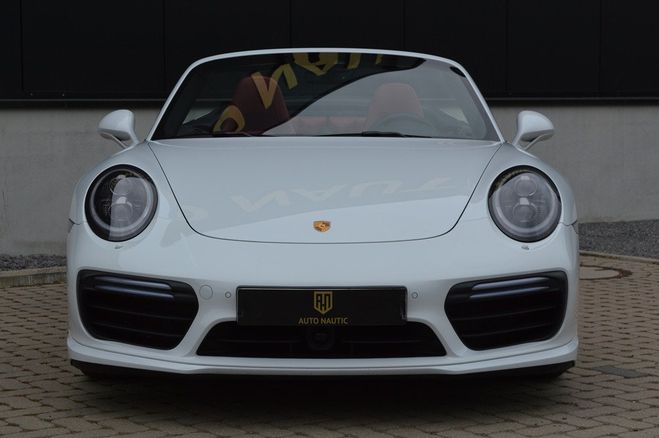 Porsche 911 991.2 Turbo S Cabriolet 3.8i 580 ch - 1  blanc de 2016