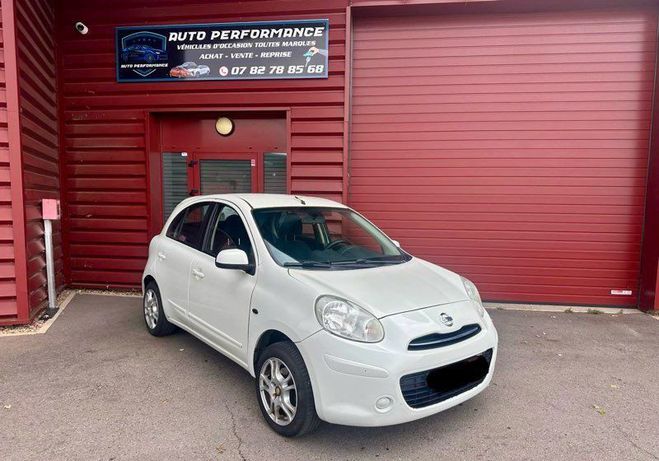 Nissan Micra 1.2 80cv climatisation 2011 ct ok Blanc de 2011