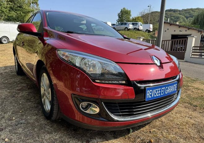 Renault Megane 1,2l 115 cv Dynamique & Embrayage neuf M Rouge de 2012