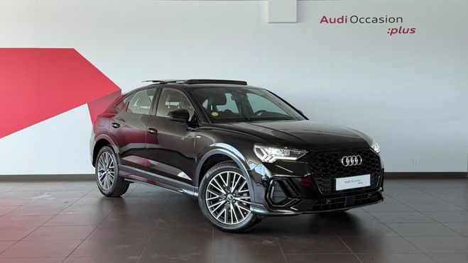 Audi Q3 Sportback 35 TDI 150 ch S tronic 7 S lin Noir de 2023