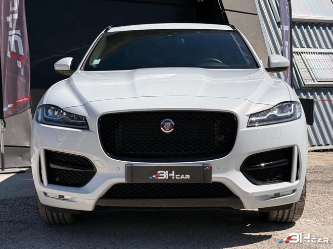 Jaguar F Pace 2.0 D240 240 LIMITED R-SPORT AWD BVA - R Blanc de 2018