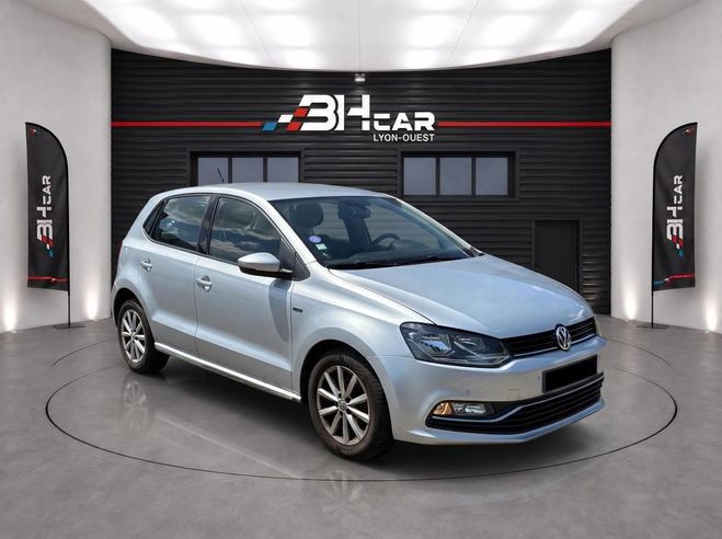 Volkswagen Polo 1.2 TSI 90 ch BlueMotion Lounge - SUIVI  Gris de 2016