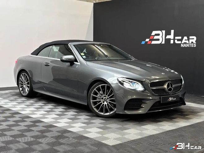Mercedes Classe E Cabriolet - 2.0 220 D 195 FASCINATION -- Gris de 2018