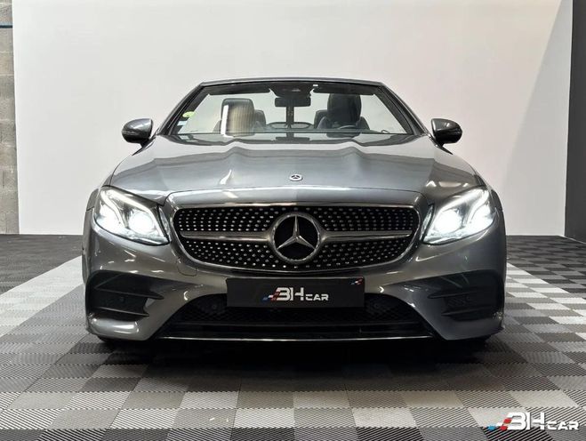 Mercedes Classe E Cabriolet - 2.0 220 D 195 FASCINATION -- Gris de 2018