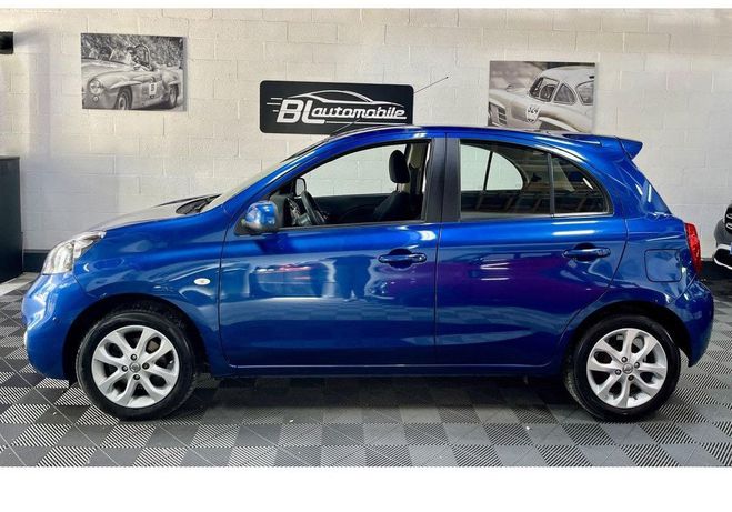 Nissan Micra 1.2 Acenta 98ch GPS Bluetooth Radar AR S Bleu de 2015