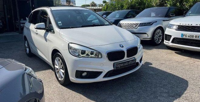 BMW Serie 2 ACTIVETOURER (F45) 218DA 150CH LOUNGE Blanc de 2016