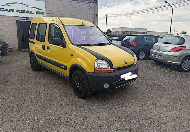 Renault Kangoo 1.6 16V 95CH ALTICA 4X4 5P Jaune de 2002