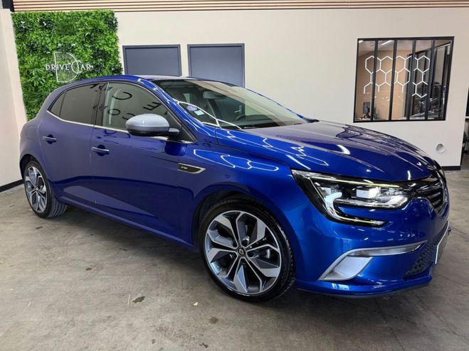 Renault Megane IV TCE 130 EDC GT LINE Bleu M�tallis� de 2017
