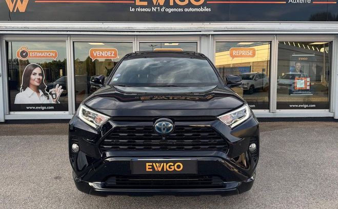 Toyota RAV 4 rav-4 2.5 222ch hybrid full-hybrid black Noir de 2021