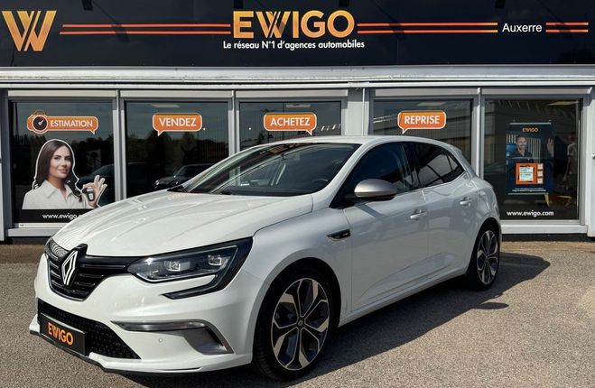 Renault Megane GT-LINE 1.6 DCI 130CH CAM�RA DE RECUL LI Blanc de 2016