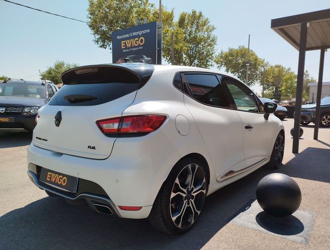 Renault Clio RS 1.6 220 trophy edc bva Blanc de 2016