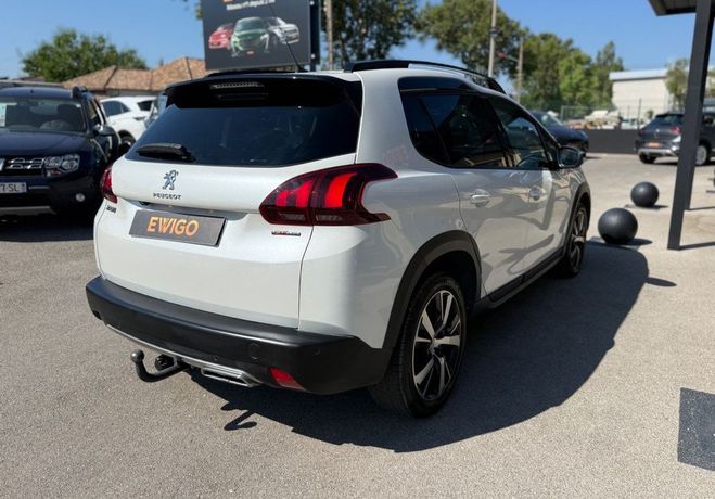 Peugeot 2008 generation-i 1.2 puretech 110 gt-line bv Blanc de 2017