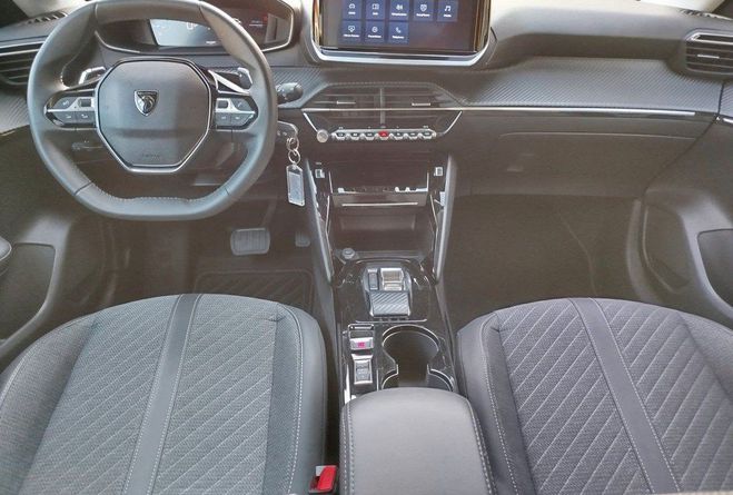 Peugeot 208 generation-ii 1.2 100 mhev hybrid allure Gris de 2025
