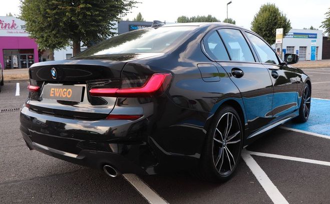 BMW Serie 3 2.0 320 D 190 MHEV M-SPORT PHARE MATRIX  Noir de 2021