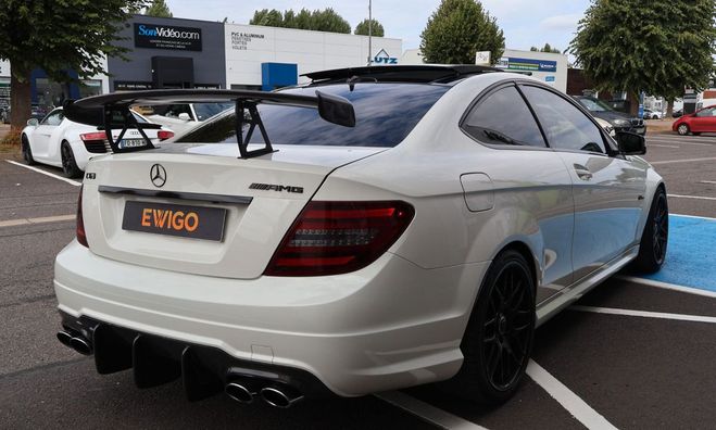 Mercedes Classe C Coupe Sport 6.2 63 455 amg bva entretien Blanc de 2011