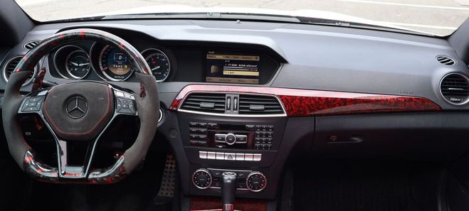 Mercedes Classe C Coupe Sport 6.2 63 455 amg bva entretien Blanc de 2011