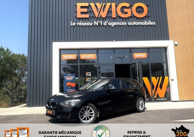 BMW Serie 1 1.5 116d 116ch lounge gps radars ar blue Noir de 2012