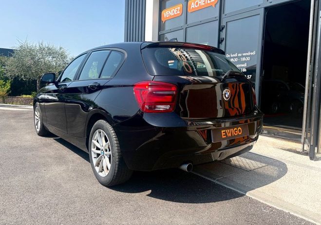 BMW Serie 1 1.5 116d 116ch lounge gps radars ar blue Noir de 2012
