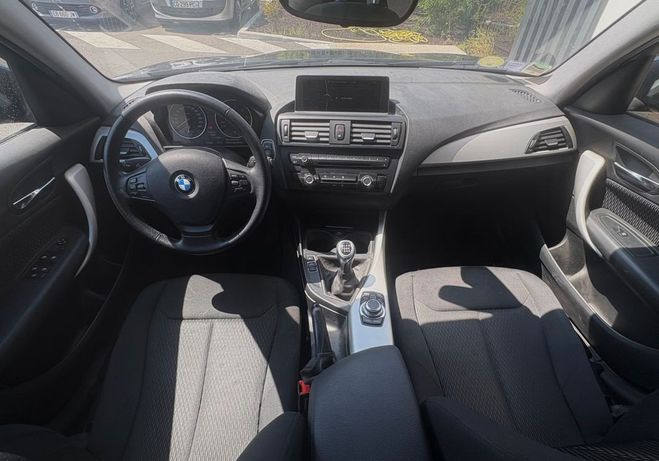 BMW Serie 1 1.5 116d 116ch lounge gps radars ar blue Noir de 2012