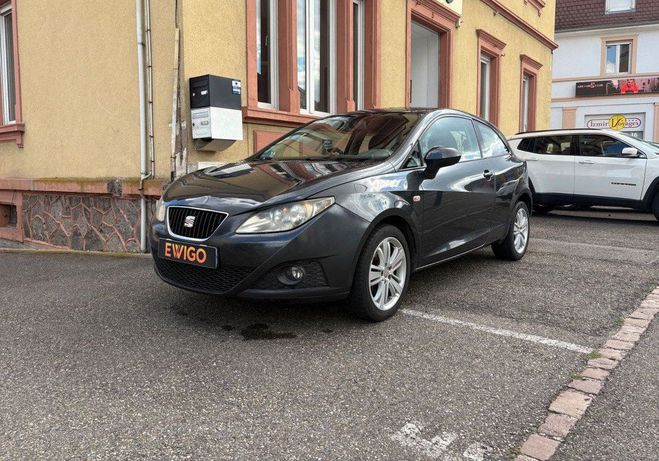 Seat Ibiza 1.4 85 style-climatisation-garantie 12 m Gris de 2009