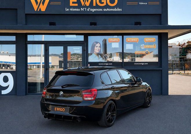 BMW Serie 1 1.6 116I F20 136ch SPORT BVA CARPLAY ECL Noir de 2011