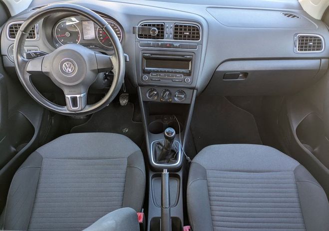 Volkswagen Polo 1.2 60ch   Jantes hiver Noir de 2012