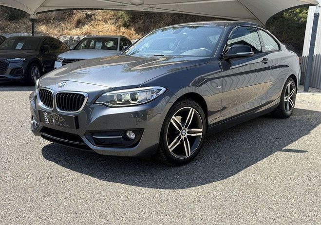 BMW Serie 2 COUPE (F22) 218IA 136CH SPORT Gris de 2017