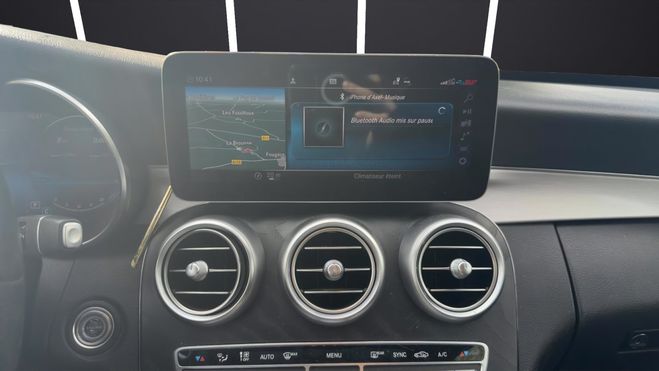 Mercedes Classe C 180 D 122CH AMG LINE 9G-TRONIC Noir de 2021