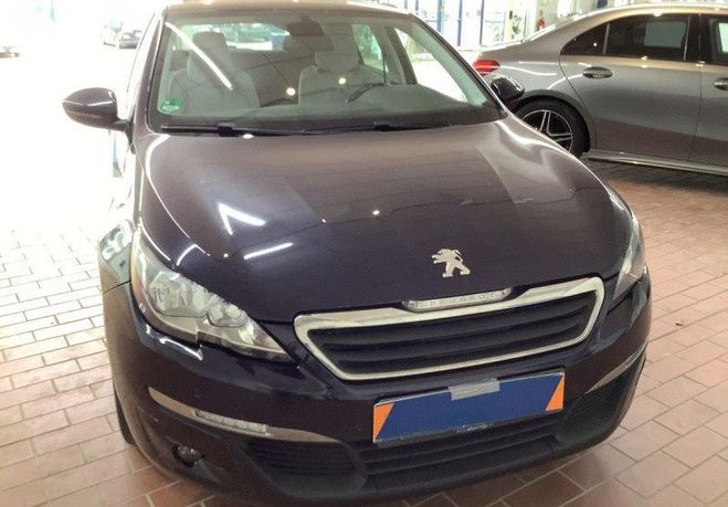 Peugeot 308 1.6 E-HDI FAP 115CH ACTIVE 5P NAVI Bleu de 2014