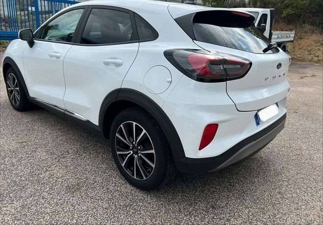 Ford Puma Titanium 1.0 EcoBoost mHEV 125 ch Blanc de 2021