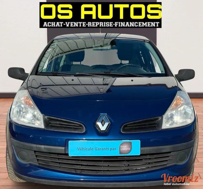 Renault Clio III 1.2 75ch (5 cv) 16V - BVM5 - 3 Porte Bleu de 2007